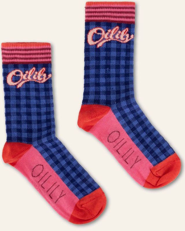 Oilily - Meli calf socks - Blauw - 26-28