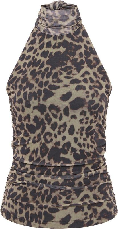 Ichi IHPARDA TO Dames Top - LEOPARD PRINT