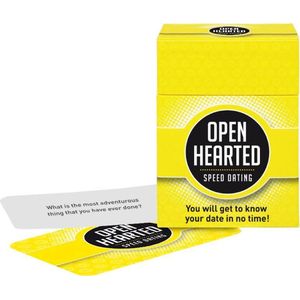 Openhearted Speed Dating - Engelstalige variant van Openhartig Dating - Gespreksstarter