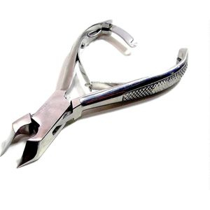 RVS pedicure tang gebogen bek - Pedicureset - Roestvrijstaal