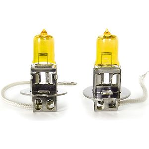 SK-Import Halogeenlamp - Geel H3 - 2 stuks - 55W