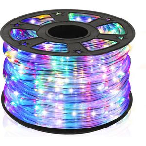Touw Strip - Licht snoer - Waterdichte Buis - Touw - Outdoor - Tuin - Kerst - 10m LED touw licht buiten binnen - 240 LED's waterdichte LED-buis - feest licht decoratie Kerstmis - Gekleurd