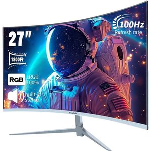 27 inch Monitor – Computerscherm – Beeldscherm – PC Scherm – Display – Full HD 1920x1080 – 100Hz Verversingssnelheid