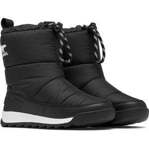 Sorel YOUTH WHITNEY™ II PLUS PUFFY WP Youth Unisex Outdoorlaarzen - Black, Sea Salt - Maat 38