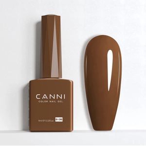 Canni UV Gellak Bruin - 9 ml - Bruine Gellak - Gellak Kleuren - Canni Gellak - Gellak Nagellak