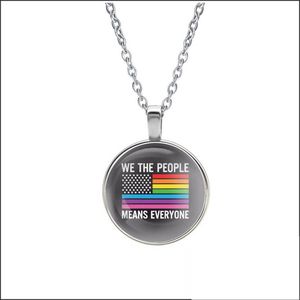 Ketting Glas - We The People