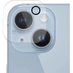Camera Protector - Geschikt voor iPhone 15 Plus - Lens Beschermer - Glazen Cameraprotector Bescherming - Tempererd Glass Lensprotector -Transparant Beschermglas - Screenprotector - Clear