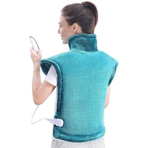 Verwarmingskussen voor rug en nek - 60 x 90 cm, 5 temperatuurniveaus, automatische uitschakeling, machinewasbaar