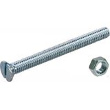 Deltafix - Schroef Moer - M4 - 20mm - 15 Stuks