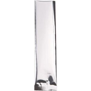 Plastiek Zakken Zilver 10,2x15,2cm Gemetalliseerd en Sealbaar (100 stuks) | Plastic zak
