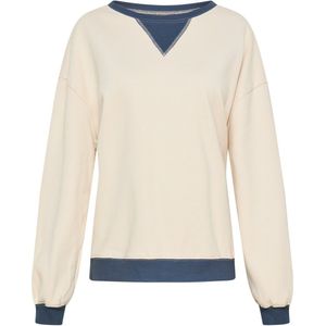 usha - BLUE LABEL - Sweatshirt - Blauw/Wit