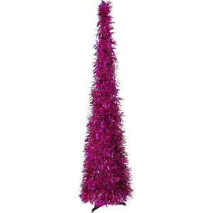 Kerstboom | Kunststof | Kunstkerstboom | Opvouwbaar | 150cm | Roze