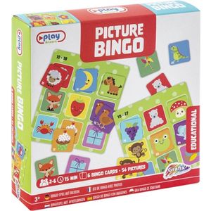 Bingospel met afbeeldingen | Grafix | bordspel | Bordspel voor kinderen vanaf 3 jaar | 2-6 spelers