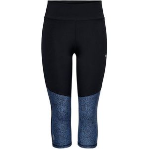 ONLY PLAY - Sportlegging - 3/4 – Dames – Zwart/blauw - MAAT 40/42