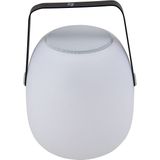 Bo-Camp Industrial - Tafel lamp - Wade - Met bluetooth speaker - Wit