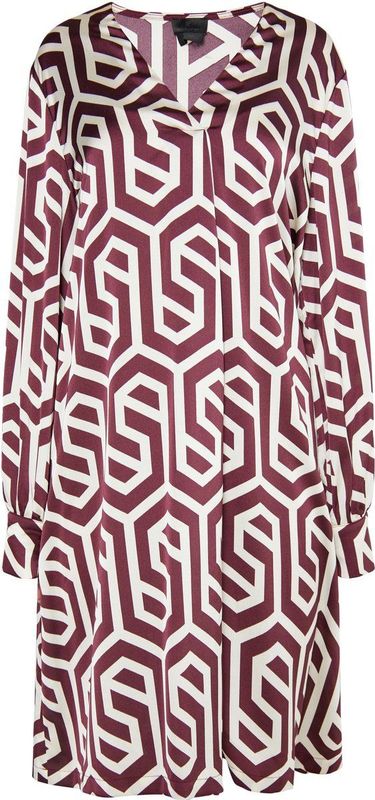 DreiMaster - Midi-jurk - Gebroken Witte - Dames