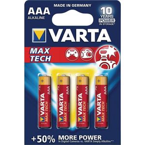 Varta AAA Maxtech Batterijen