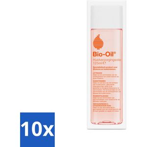 10 x Bio-Oil Huidverzorgingsolie 125 ml - Gevoelige Huid - Bio-Oil - PurCellin Oil - Hypoallergeen - Niet-comedogeen