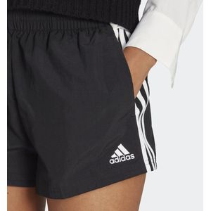 adidas Sportswear Essentials 3-Stripes Woven Short - Dames - Zwart- XL