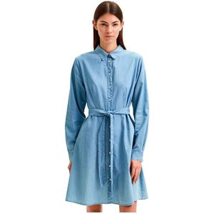 Selected - Tammy Long Sleeve - Korte Jurk - 100% Katoen