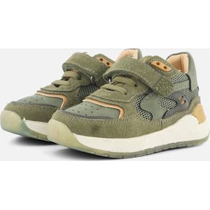 Shoesme Trainer Sneakers groen Leer - Heren - Maat 23
