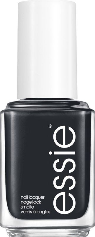 essie 2023 summer collection - limited edition - climbing high - zwart - glanzende nagellak - 13,5 ml