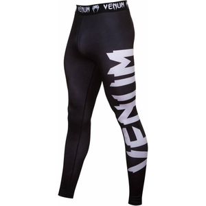 Venum Legging Giant Spats Tights Zwart Wit - XXL - Jeans Maat 38