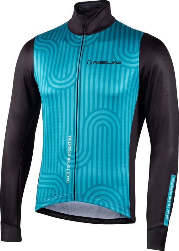 Nalini - NEW STRADA JKT - Fietsjack - Turquoise - Winddicht Warm Wielrenjack