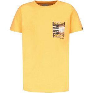 Garcia T-shirt met Printopdruk Oranje