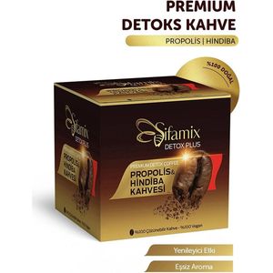 SIFAMIX HARMANA Coffee Detox Plus Propolis Hindiba Kahvesi en Cichorei koffie Afslank Aanbeveling van een Diëtist Goedgekeurde 100% natuurlijke en plantaardige formule 1 maand gebruik