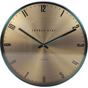 Thomas Kent - Wandklok Jewel groen - 53cm rond