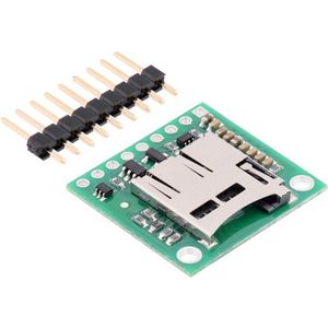 Breakout microSD Card with 3.3V Regulator and Level Shifters Pololu 2587
