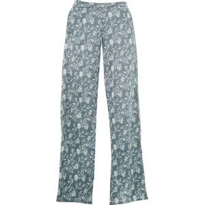 Guy de France - Pyama broek bloem - satijn bedrukt - S