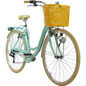 Ks Cycling Fiets Stadsfiets 6 versnellingen Cantaloupe 28 inch groen - 48 cm