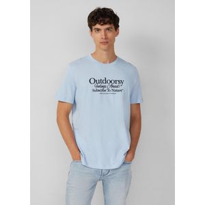 T-shirt - Katoen - Met Print - Normale Pasvorm