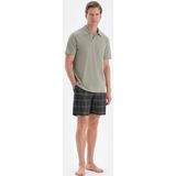 comma - Blouse - Mouwloos - Katoen - Streeppatroon