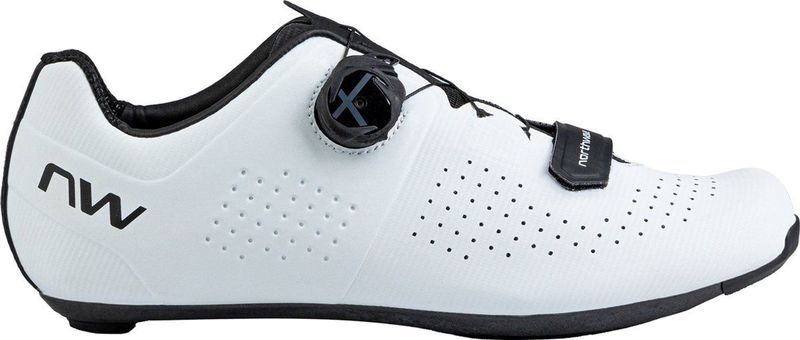 Northwave - Storm Carbon - Wielrenschoenen - Wit/Zwart - Morph Carbon Zool