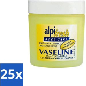 25 x Alpi-Fresh - Handcrème Vaseline - Bescherming & Hydratatie - 250 ml - Ruwe Omstandigheden - Winter - Dermatologisch Getest