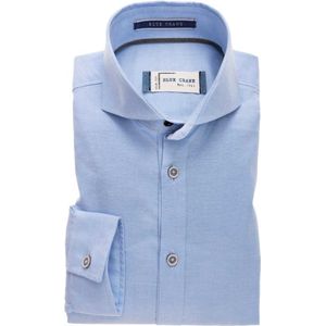 Blue Crane casual oxford shirt lichtblauw