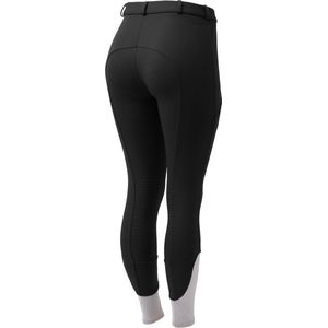 Horze Felicia Thermo Rijbroek met volledige grip, Black, 40