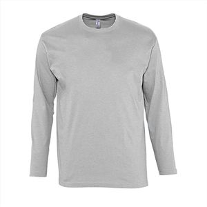 SOL'S T-Shirt Monarch Long Sleeve L241 - Grey Melange - 5XL