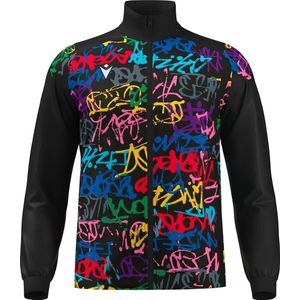 Macron Glory Prometheus Top Full Zip Heren - Zwart / Multicolor | Maat: L