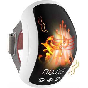 Knie Massage Apparaat - Rood Lichttherapie Met Warmte En Trillingen - Infrarood Massageapparaat - Kniebrace Massager voor Pijnbestrijding & tegen Gewrichtspijn – Draadloos – Voor Pijn / Stijfheid en Blessure
