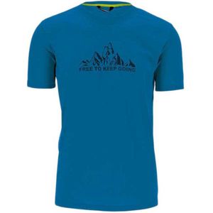 KARPOS Loma T-shirt Met Korte Mouwen Heren - Indigo Bunting - L