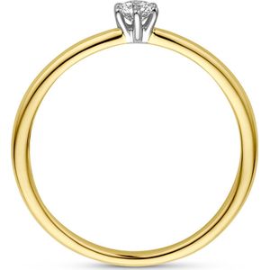 Ring Diamant 0.10ct H Si