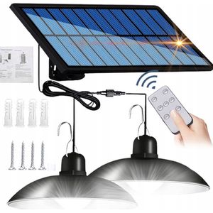 Ha Ma Tools - Hanglampen op Zonne-Energie - Solar Tuinverlichting - LED - Met afstandsbediening - Waterdicht