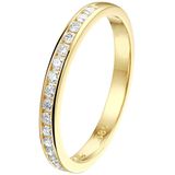 Ring Diamant 0.25Ct H Si 14K Geelgoud