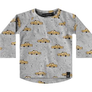 Your Wishes Longsleeve Yellow Taxi - T-shirt - Lange Mouwen - Baby - Jongen - Maat: 74/80