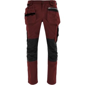 Sara4you Monter Comfort werkbroek cordura Bordeaux 20-565 - 52
