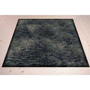 GridStuff Battlemat - Looming Mountains (80x80cm) 1 inch vakjes